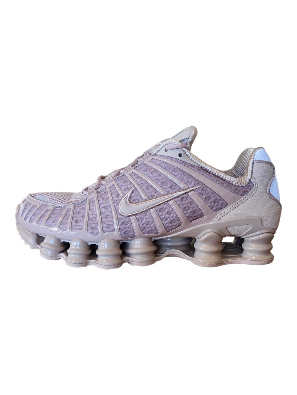 Nike Shox TL Particle Rose Metallic Silver AR3566-601 Sneaker Womens Size 10 New